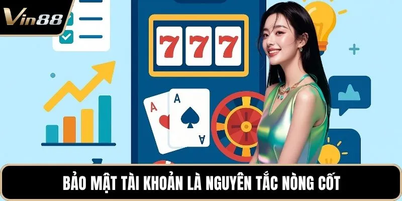 Bảo mật tài khoản là nguyên tắc nòng cốt
