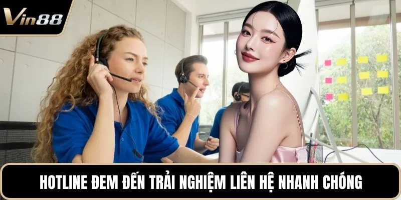 Hotline đem đến trải nghiệm liên hệ nhanh chóng