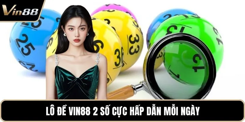 Lô đề Vin88 2 số cực hấp dẫn mỗi ngày