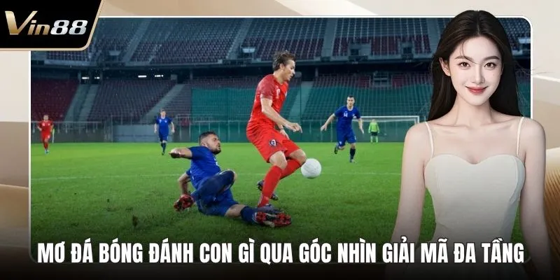 mơ đá bóng đánh con gì