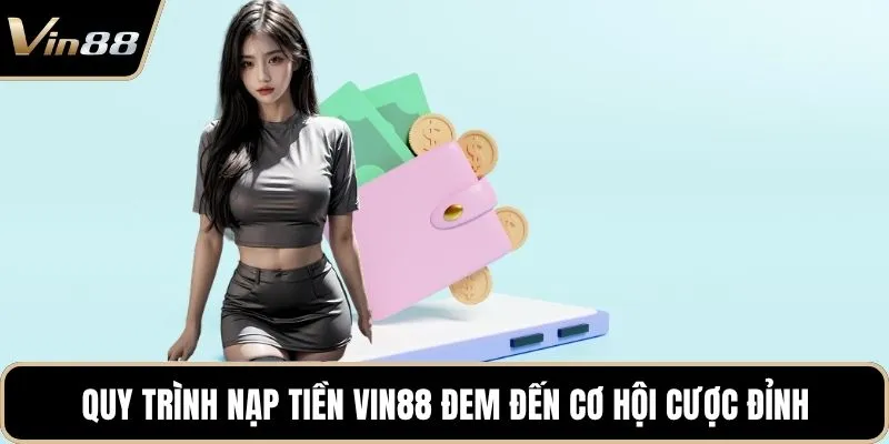 Quy trình nạp tiền Vin88 đem đến cơ hội cược đỉnh