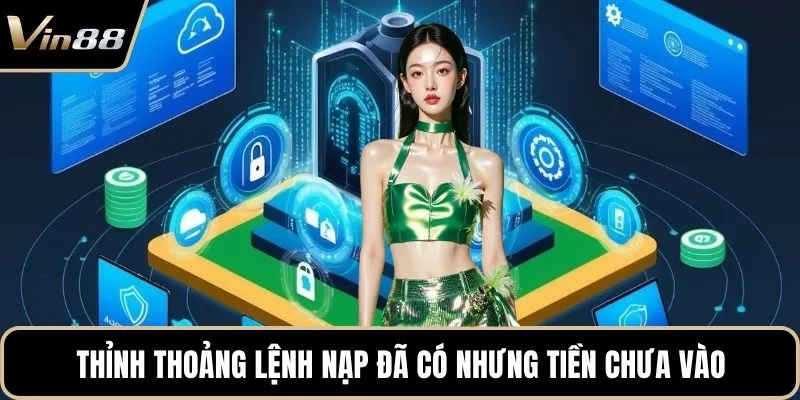 Thỉnh thoảng lệnh nạp đã có nhưng tiền chưa vào