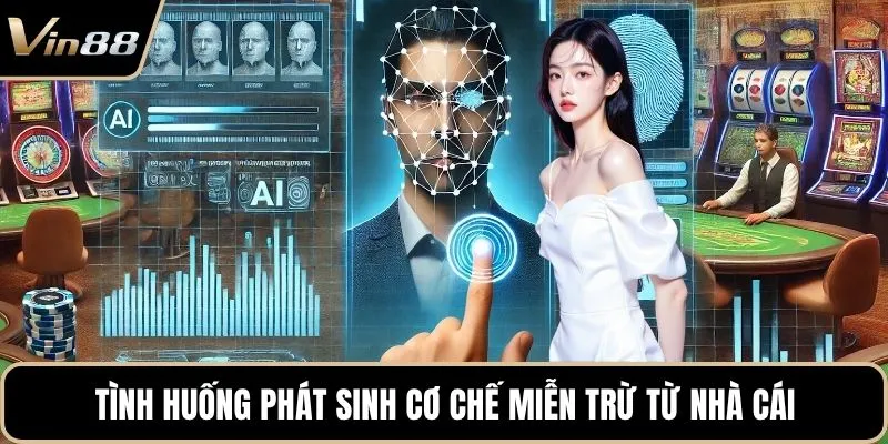 Tình huống phát sinh cơ chế miễn trừ từ nhà cái